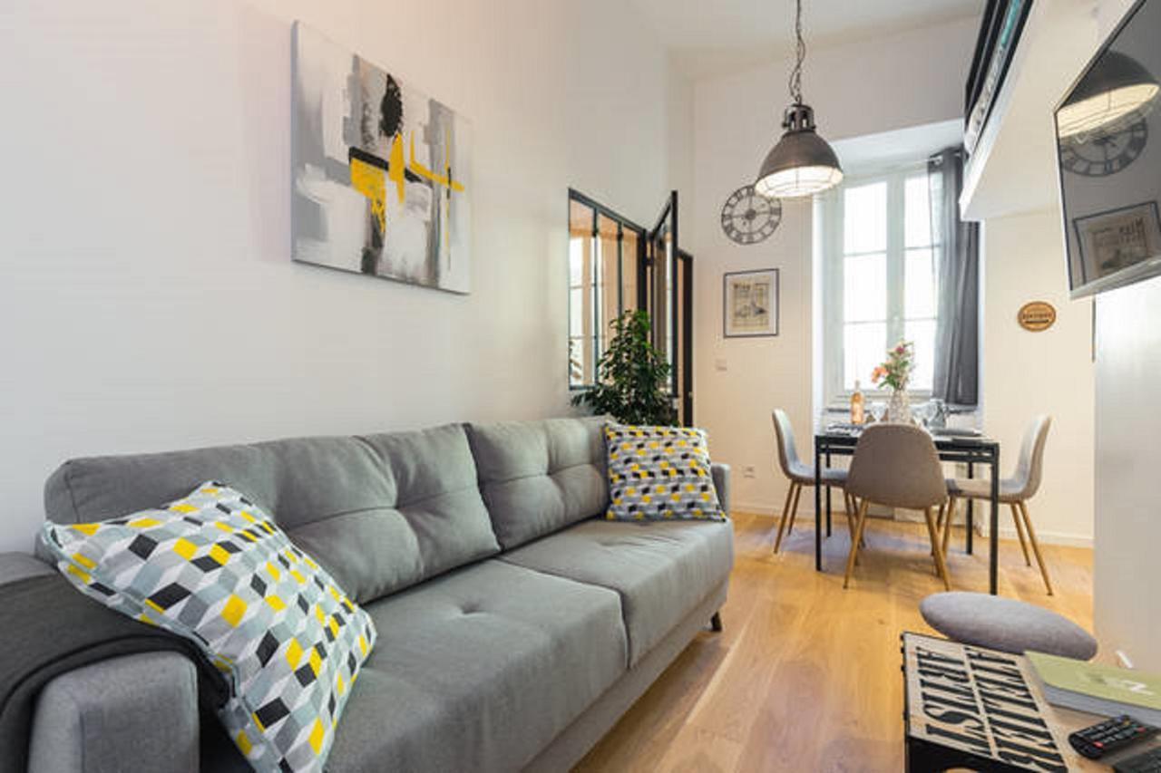Angle Droit- Loft Charmant Et Atypique, Climatisation, Vieux-Nice Exteriör bild